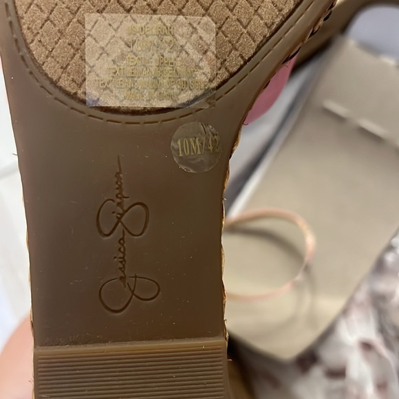 Jessica Simpson Delirah Wedges Sandal - multi color - styled with bow detail - Picture 7 of 10